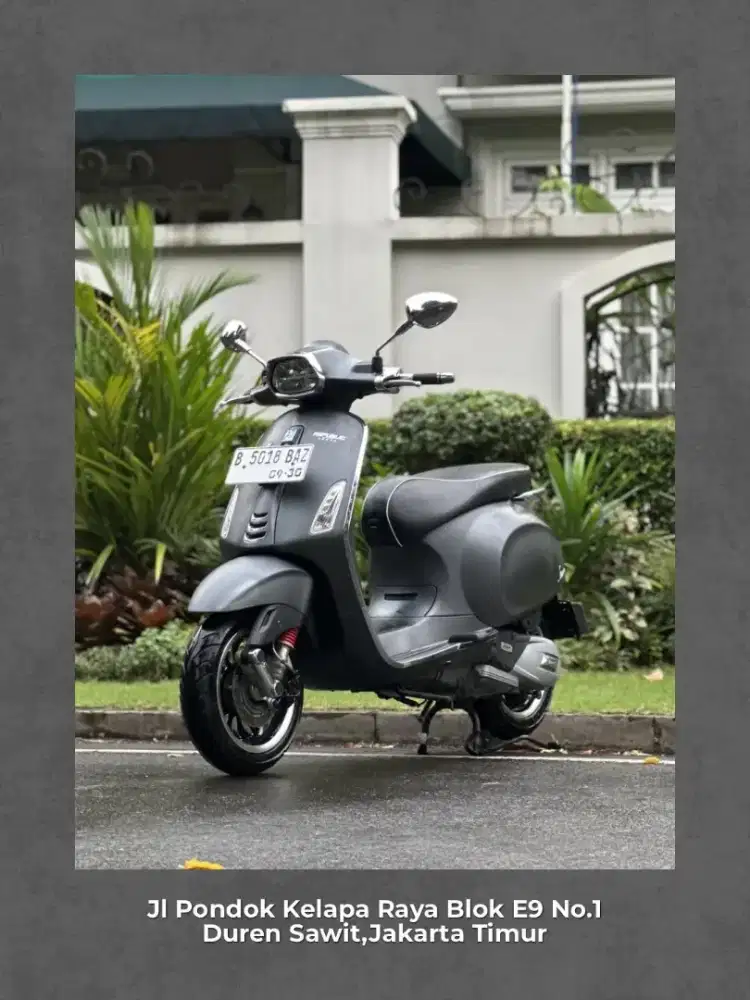 PIAGGIO VESPA SPRINT 150 IGET ABS LED TH 2020 GREY TITANIO