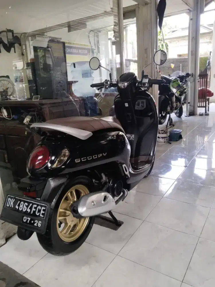 Dp 1jt Scoopy fi thn 2021 cash  Bali dharma .motor