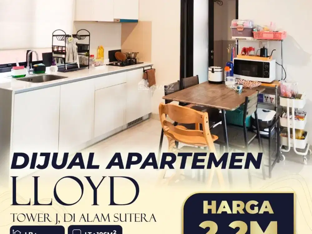 (MC) DIJUAL Apartemen LLOYD 2BR TOWER J