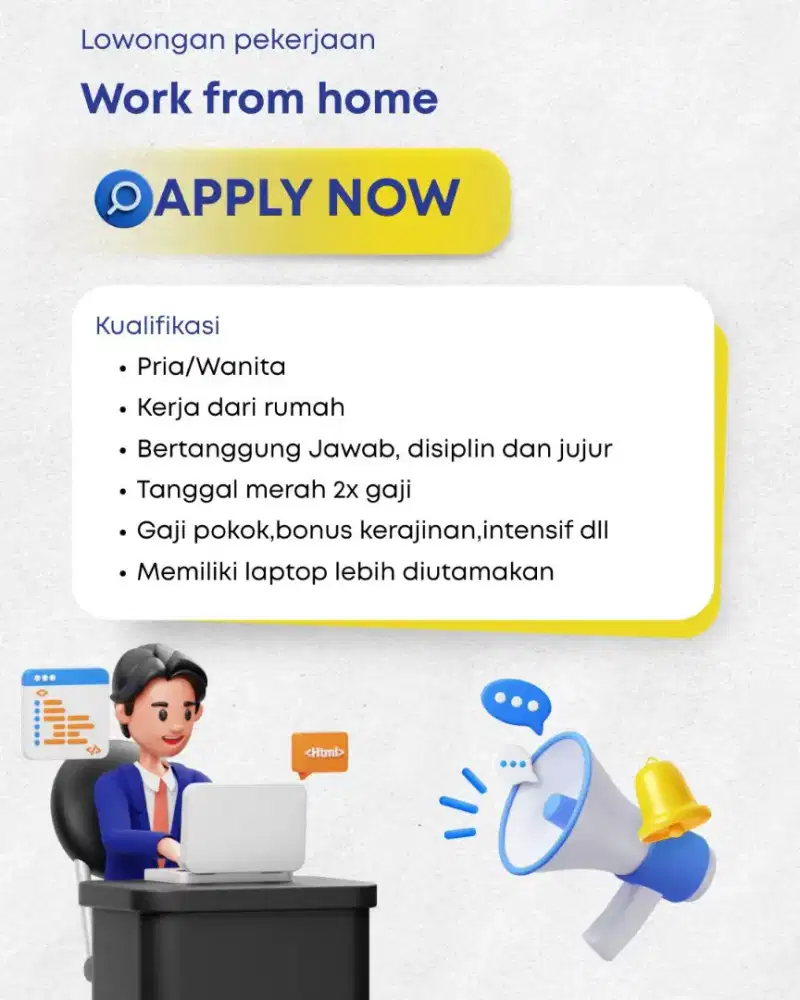 Loker WFH (Work From Home)