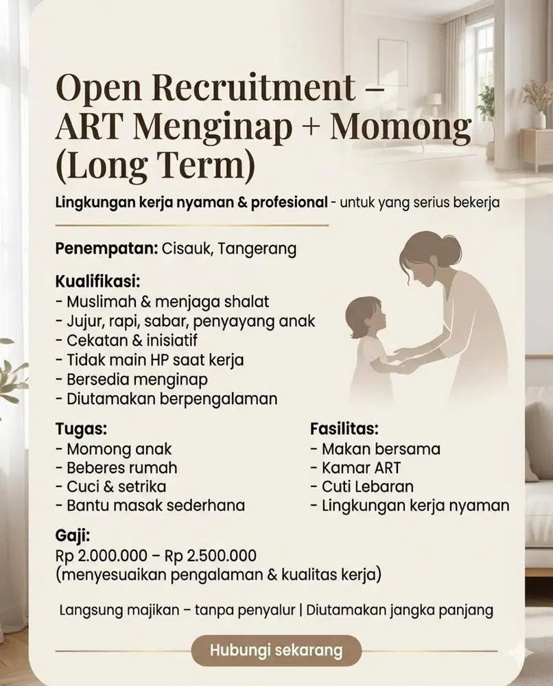 LOKER ART MENGINAP