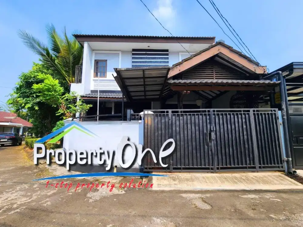 Jual Rumah 2,5 Lantai Lokasi Strategis Di Griya Loka Dekat Akses KRL Rawa Buntu dan Tol BSD