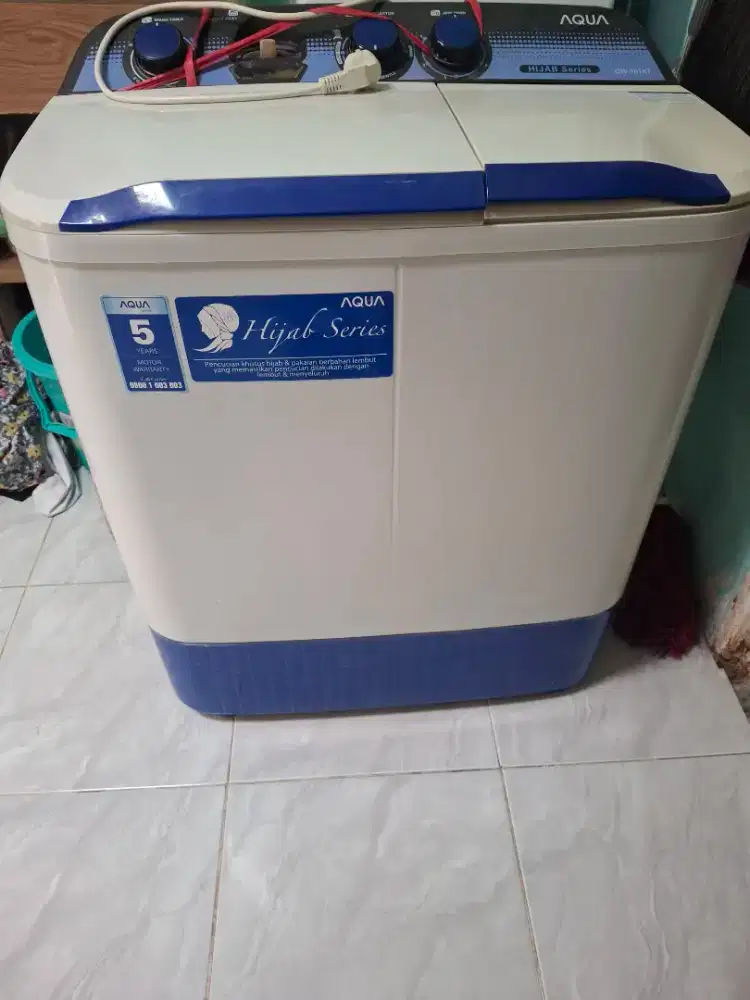 Mesin cuci aqua 2 tabung