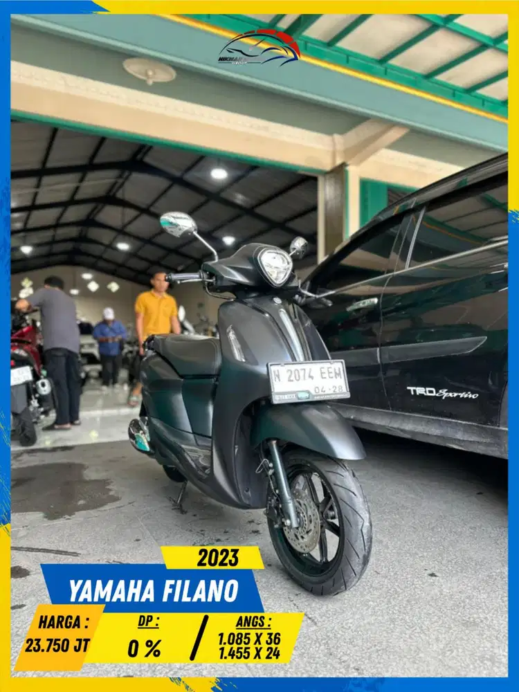 YAMAHA GRAND FILANO 2023 MESIN AMAN BOSSKU HIKMAH MOTOR KEPUH MALANG