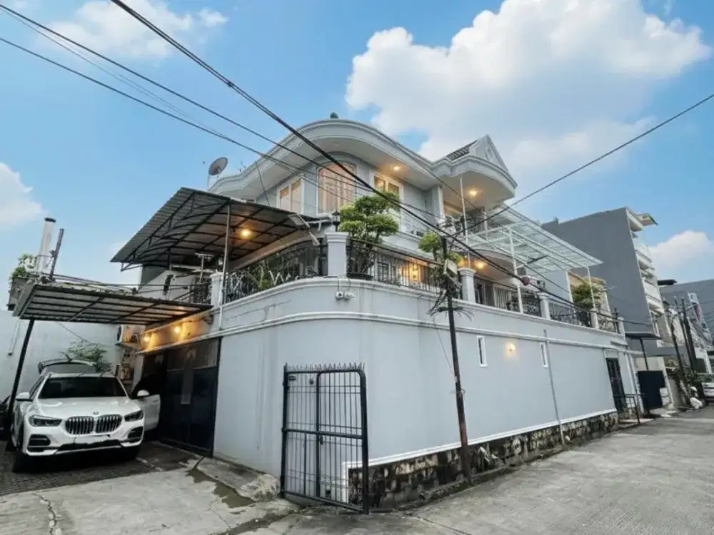 ANA RUMAH HOKI JUAL RUGI LT.198M DI KOMPLEK TAMAN HARAPAN INDAH THI JELAMBAR