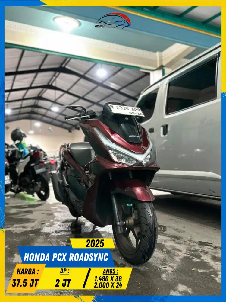 HONDA PCX ROADSYNC 2025 ISTIMEWA LURR HIKMAH MOTOR KEPUH MALANG