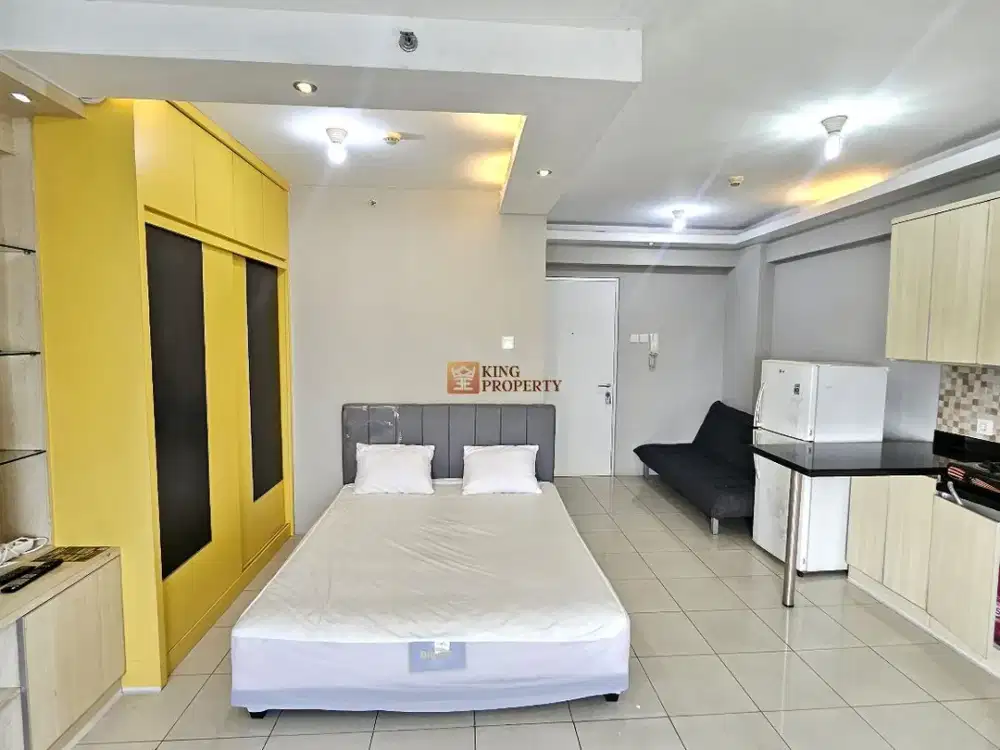 Lebih Luas Dari Standar! 1Br 38M² Full Furnished, View Kota Apartemen Green Bay Pluit Greenbay