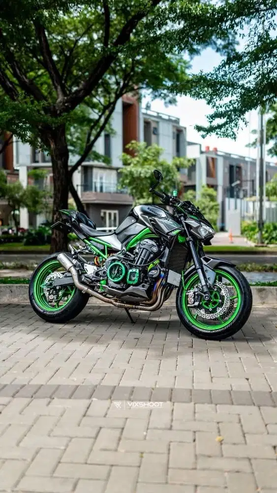 FOR SALE KAWASAKI Z900 Nik 2024. Modifikasi Hedon Rata Kanan