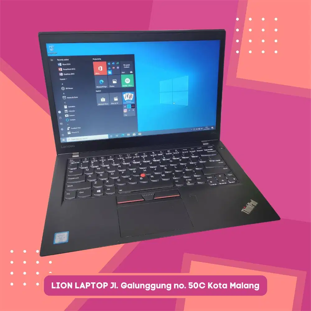 RAM 8GB SSD 256GB Core i7 SLIM Lenovo Thinkpad T470s [14|04]