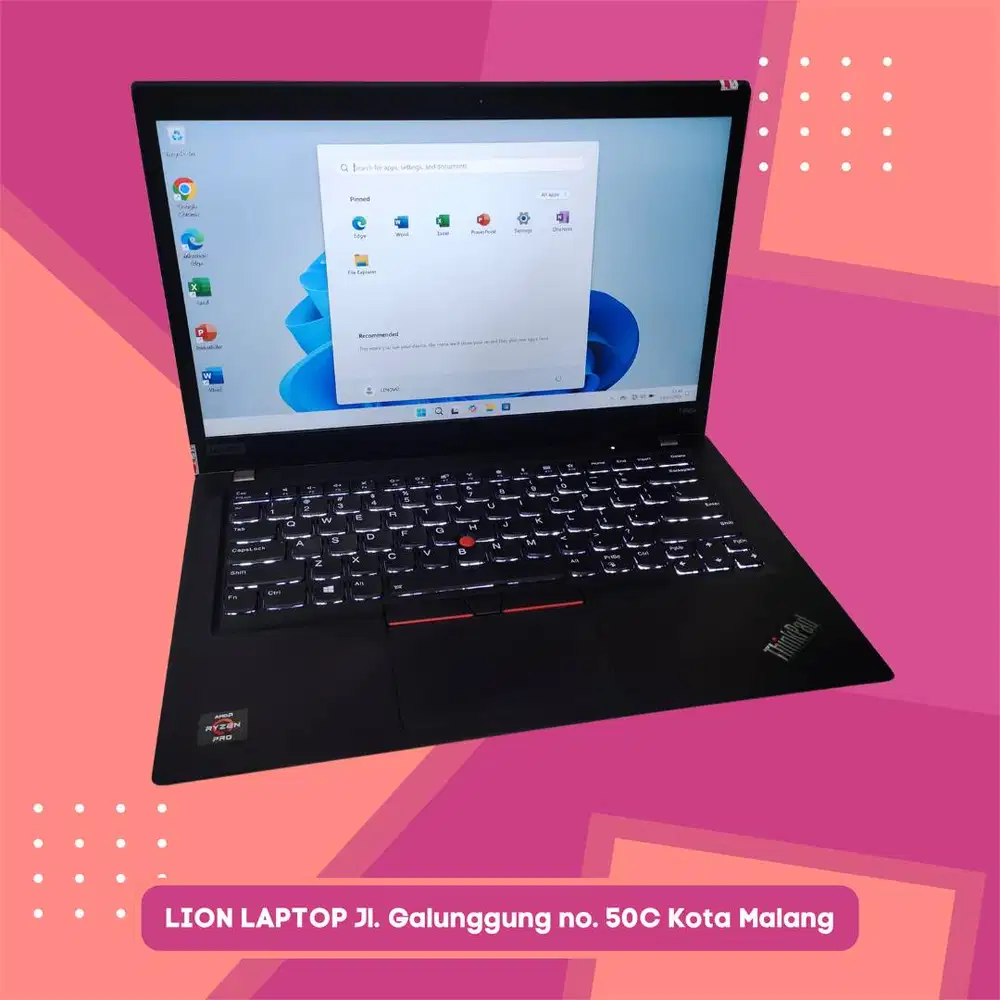 AMD Ryzen 5 PRO 3.7Ghz 8/256 VGA 2GB Lenovo Thinkpad T495s [14|04]