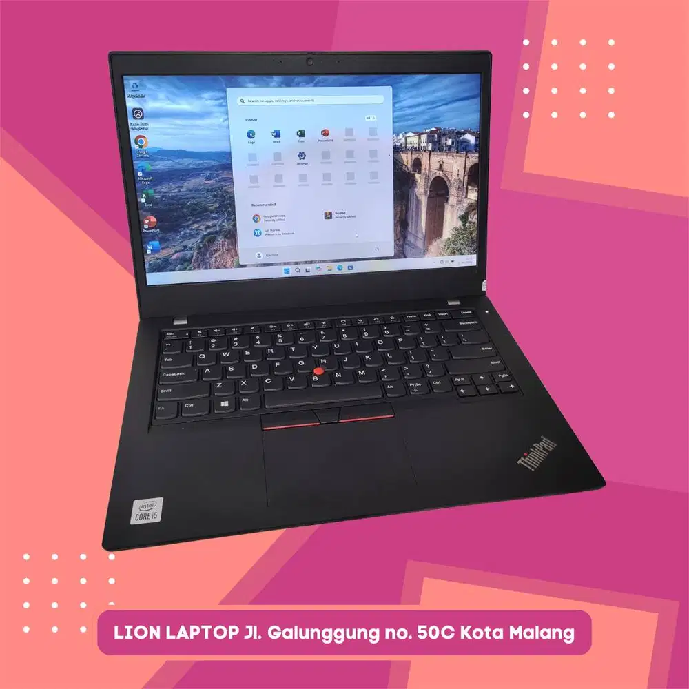 i5 Gen 10 Murah RAM 8GB SSD 256GB Lenovo Thinkpad L14 [14|04]