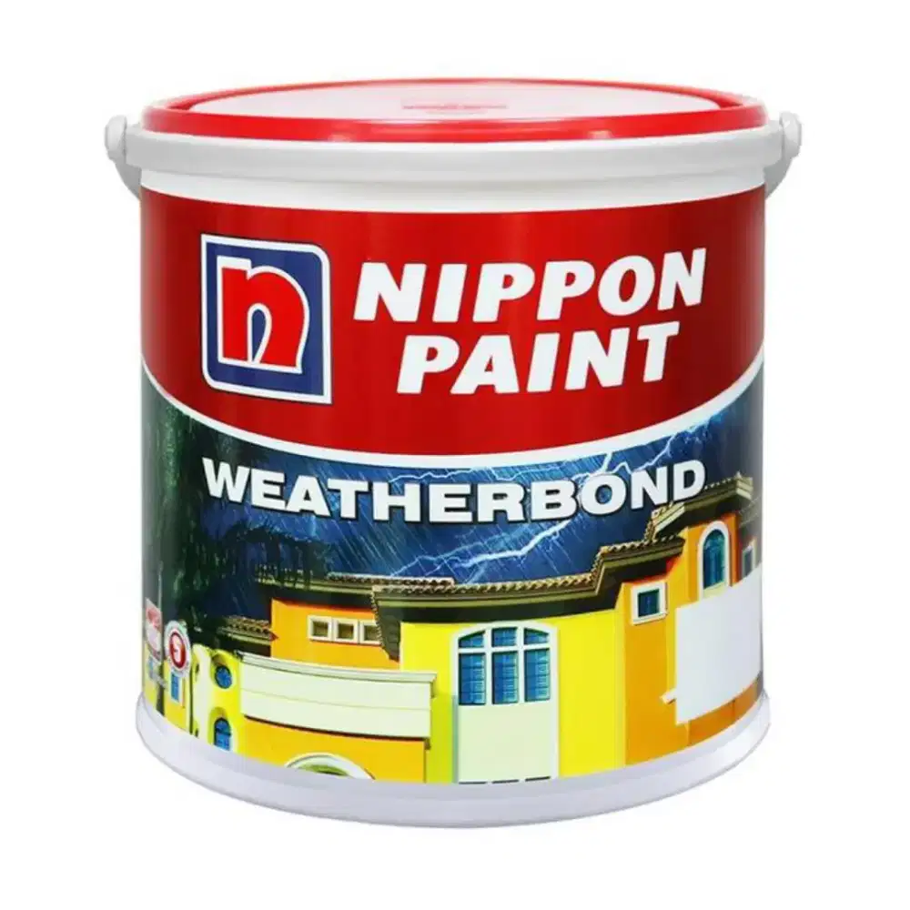 Cat Nippon Paint Weatherbond Reticent White