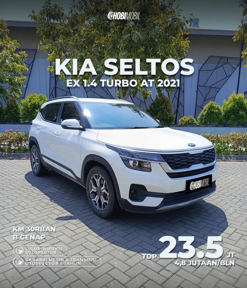 KIA Seltos EX 1.4 Turbo AT Thn 2020 Pemakaian 2021
