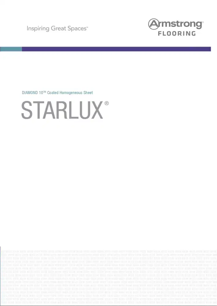 Vinyl Roll Armstrong Starlux / Vinyl Lantai Anti Bakteri Tebal 2mm