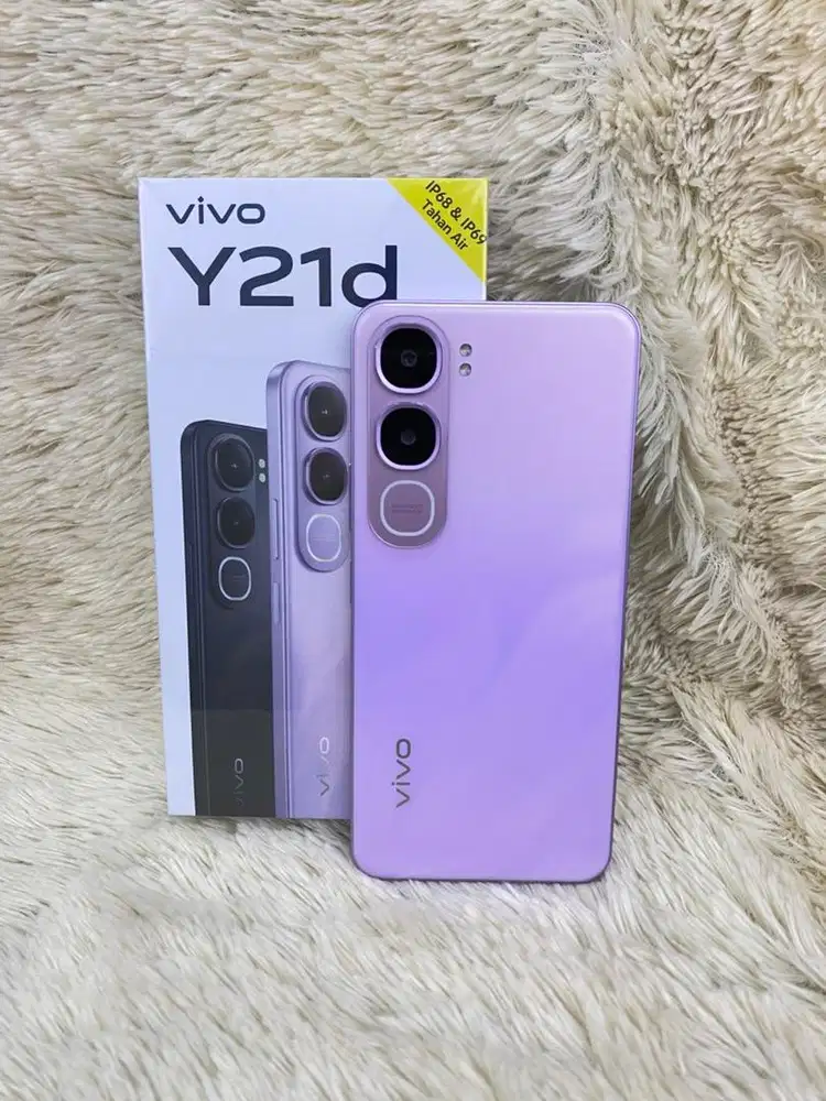 Vivo Y21 D ram 4/128 Purple garansi mei 2027#3Gcom
