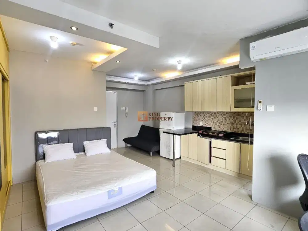 Unit Langka Apartemen Green Bay Pluit Greenbay 1Br 38M² Renovasi Lebih Luas Full Furnished dengan View Kota Tower Strategis