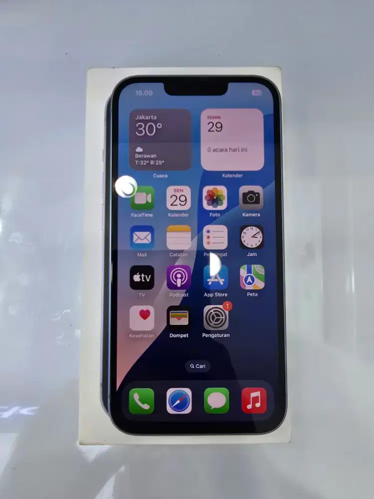 Apple Iphone 13 128Gb Blue Ex Garansi resmi Ibox -MasterCom