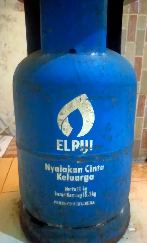 Di jual tabung gas kosong siap pakai