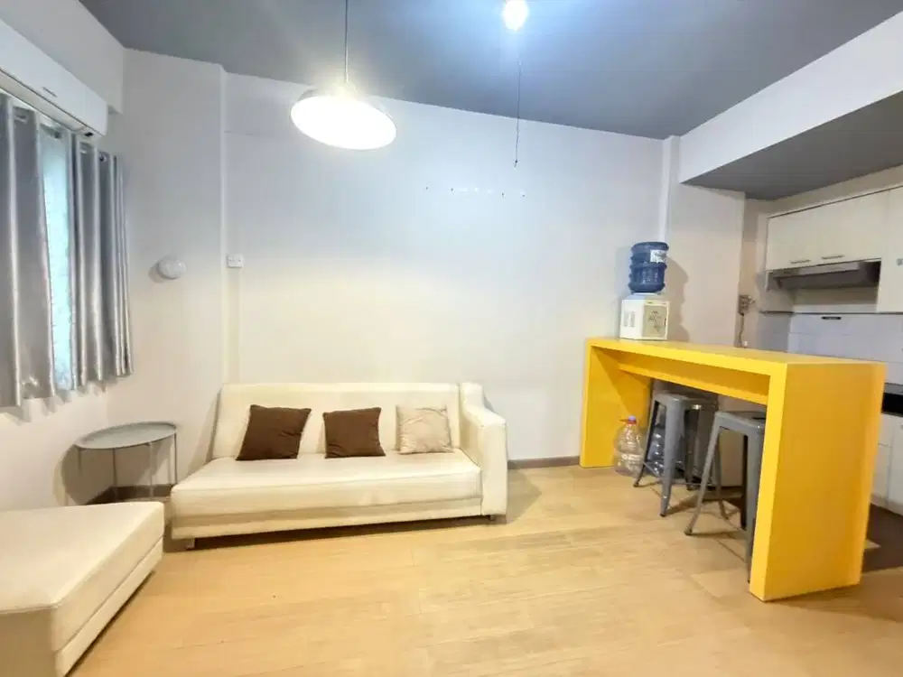 the suite metro type 2br disewakan bulanan full furnish siap huni