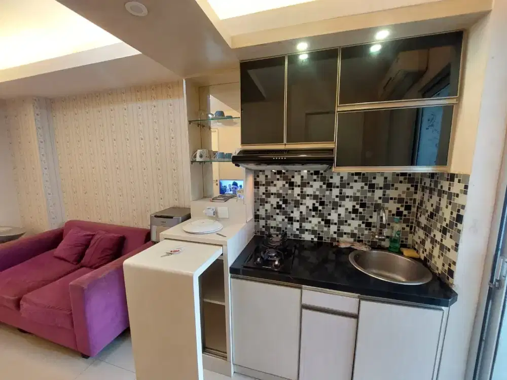 Dijual 2BR Furnished Tower Dahlia - Samping mall Bassura city - 2BR Furnished - Sudah SHM