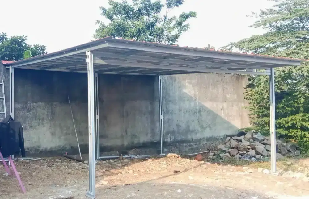 Jasa pasang kanopi baja ringan