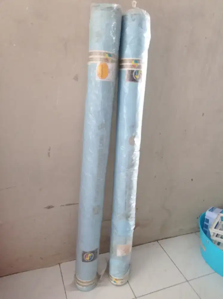 Kain Seragam Oxford Super Swaichi. Biru Telor Asin Seragam Kerja.