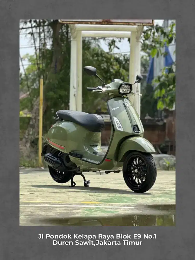 PIAGGIO VESPA SPRINT S150 IGET ABS LED TH 2023 GREEN TENANCE