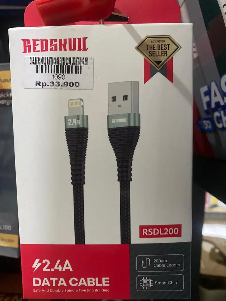 REDSKULL DATA CABLE ESBL200 LIGHTNING
