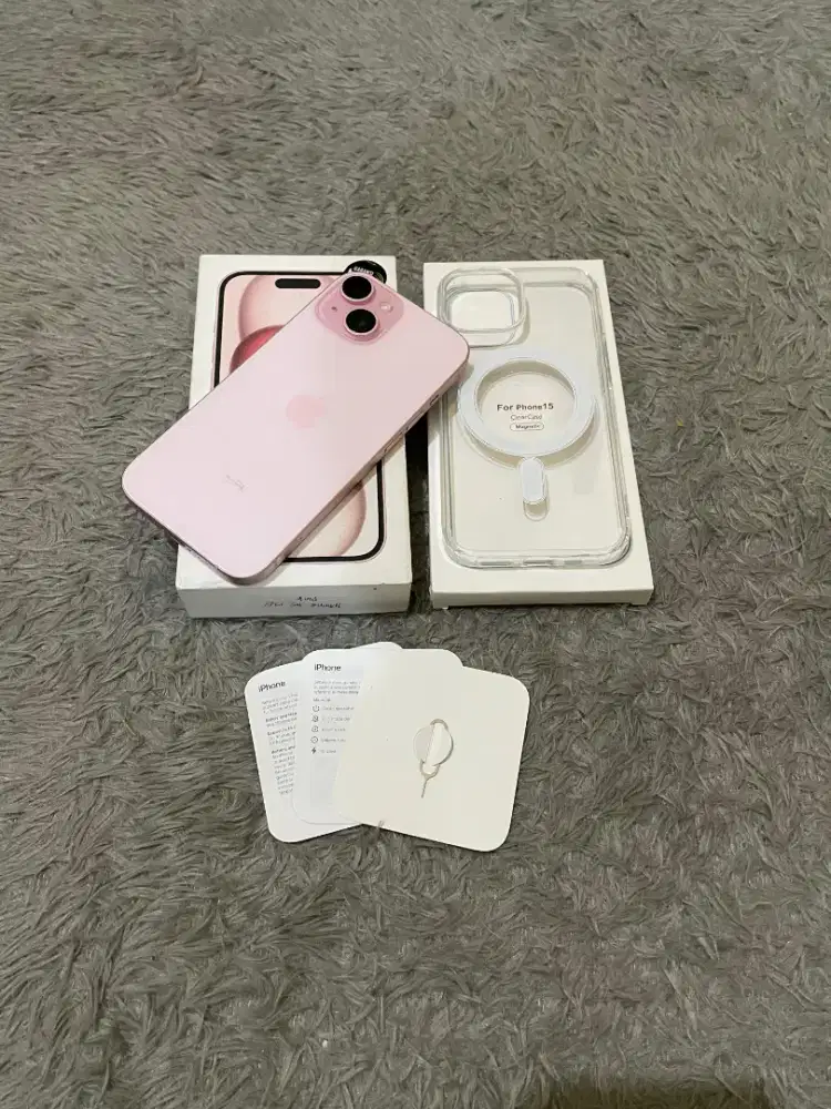IPhone 15 Pink iBox PA/A Fullset Mulus