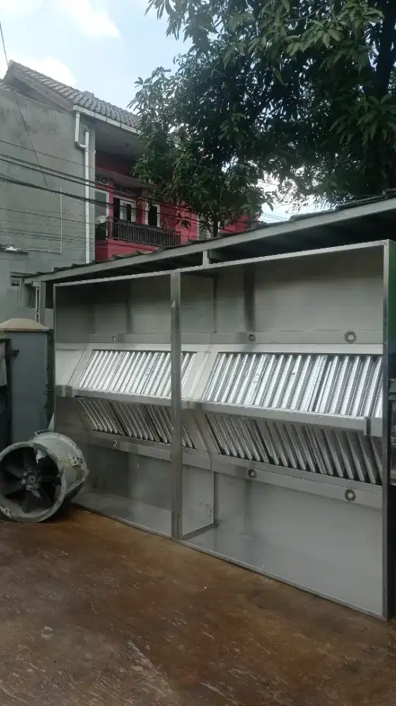 Central hood +filter +blower