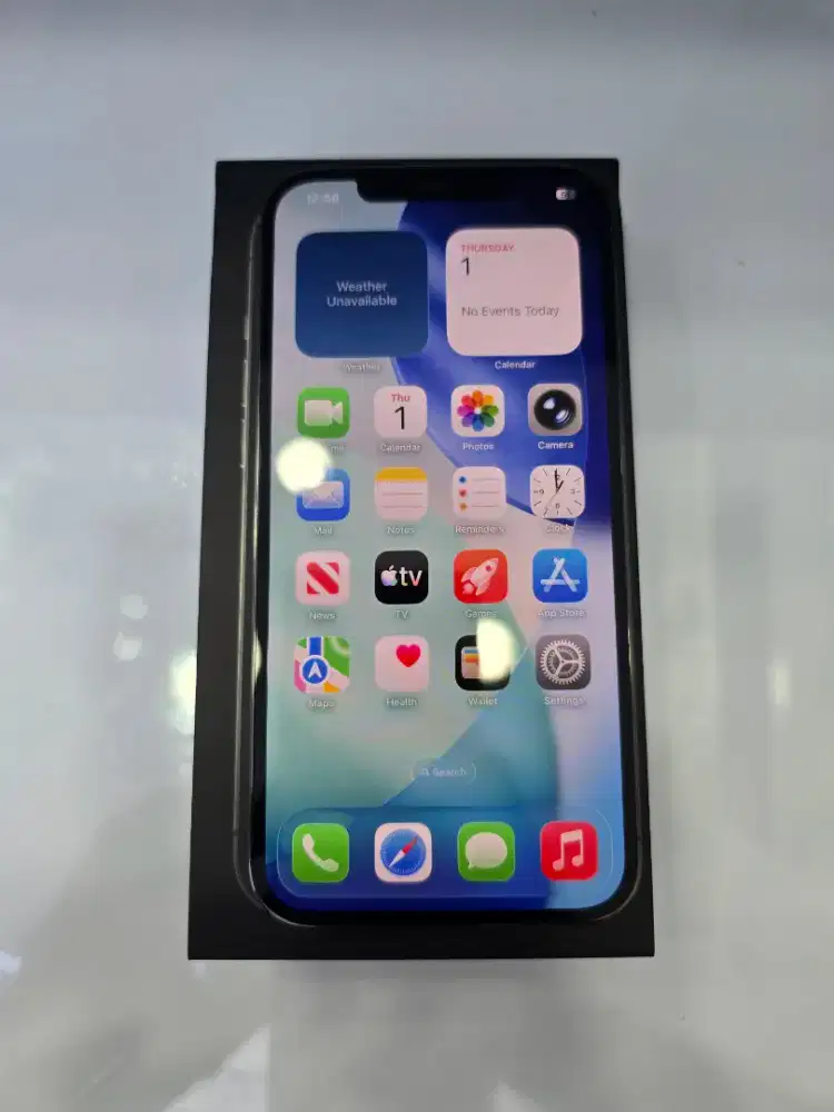 Iphone 12 Pro Max 256Gb Dual Sim Grey Ex Garansi Inter BC -MasterCom