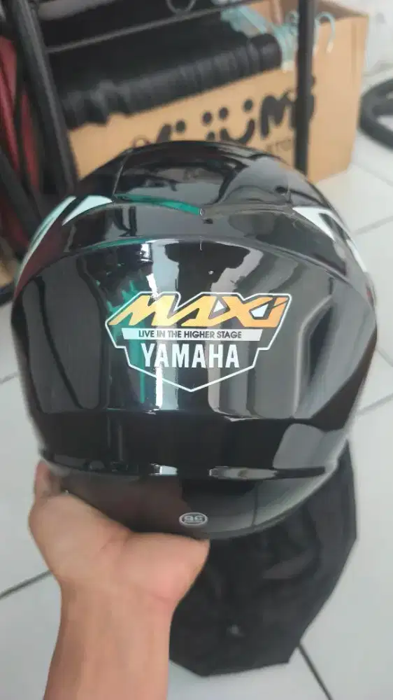 HELM ORI BAWAAN AEROX NEW