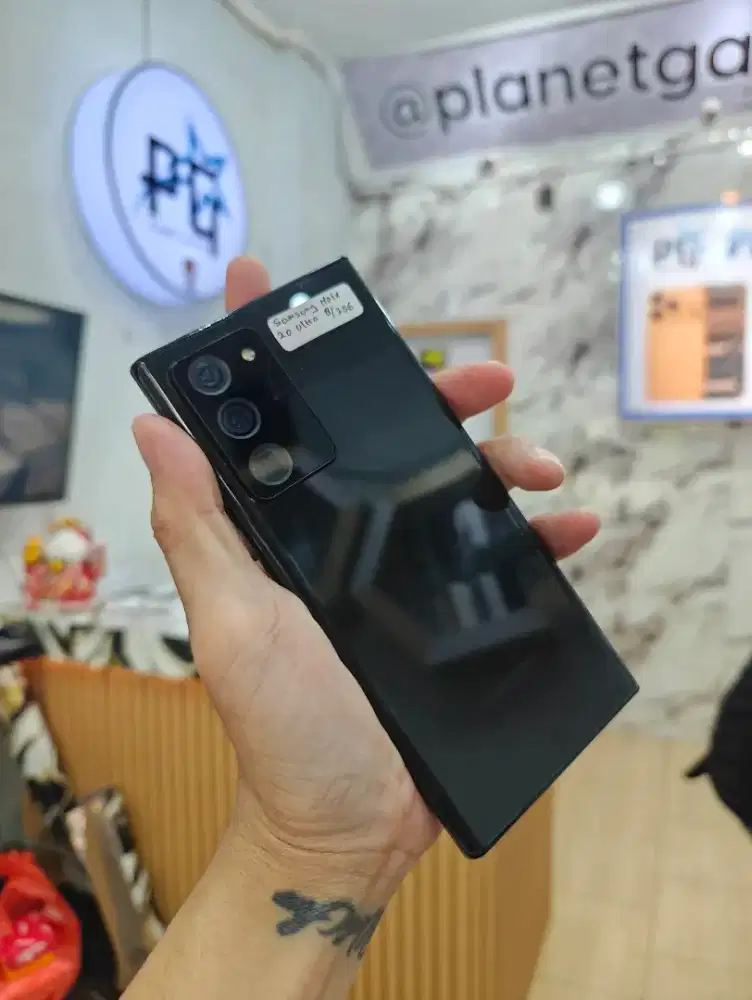 Samsung note 20 ultra minus sidik jari layar