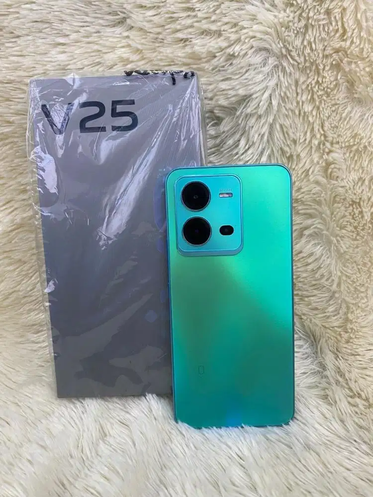 Vivo v25 ram 8/256 aquamarineblue fullset original#3Gcom