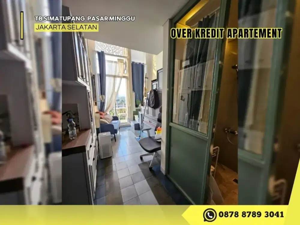 Jual Take Over 83JT Apartemen Apple 1 Condovilla Type Mezzanine di Jaksel