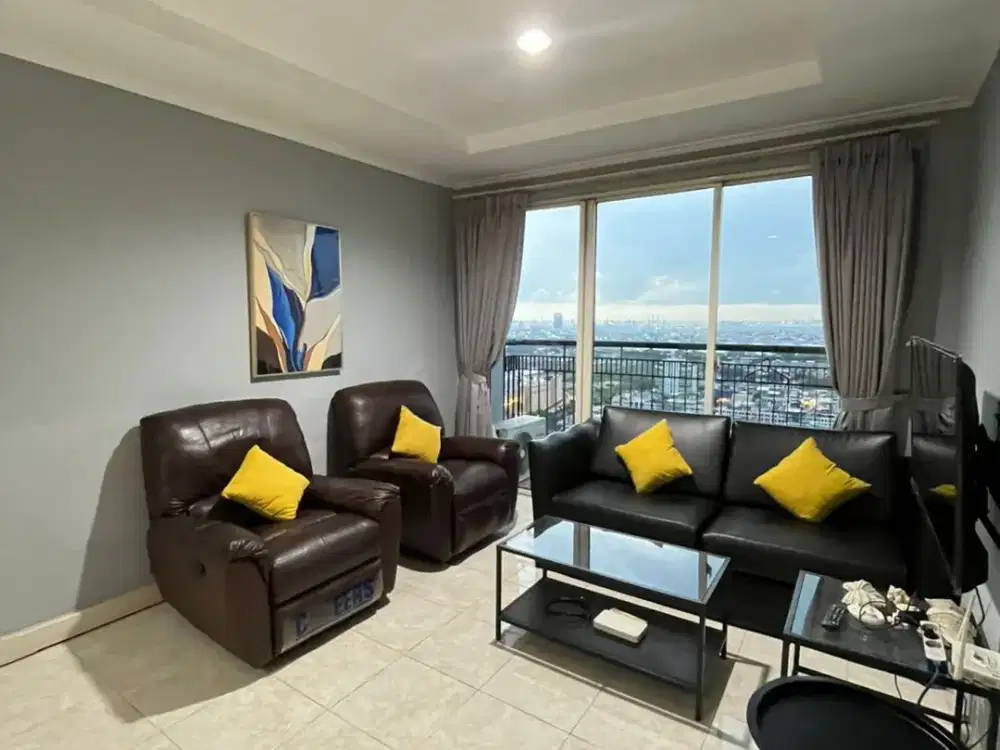 SEWA APARTEMEN MEWAH – FRENCH WALK TOWER EVIAN (MOI)