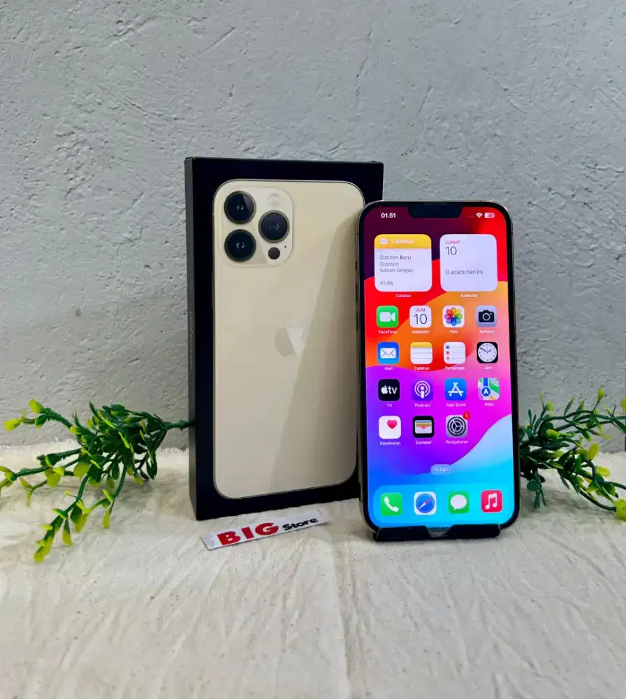 Iphone 13 promax 128gb gold.