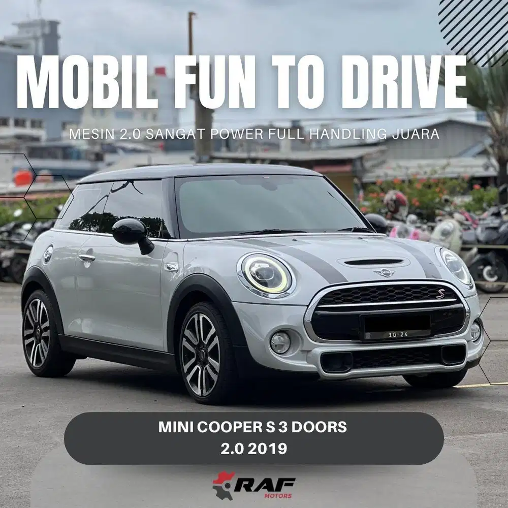 Mini Cooper S Hatch 3 Door 2019 Matic AT Silver