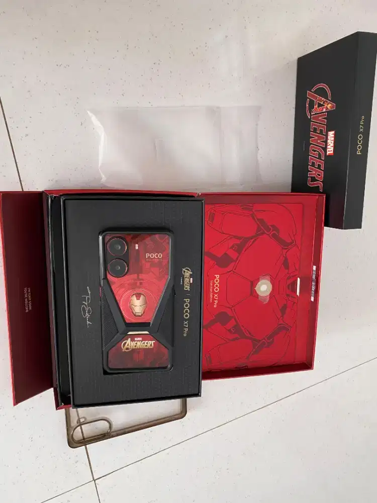 Poco x7 pro iron man edition limited