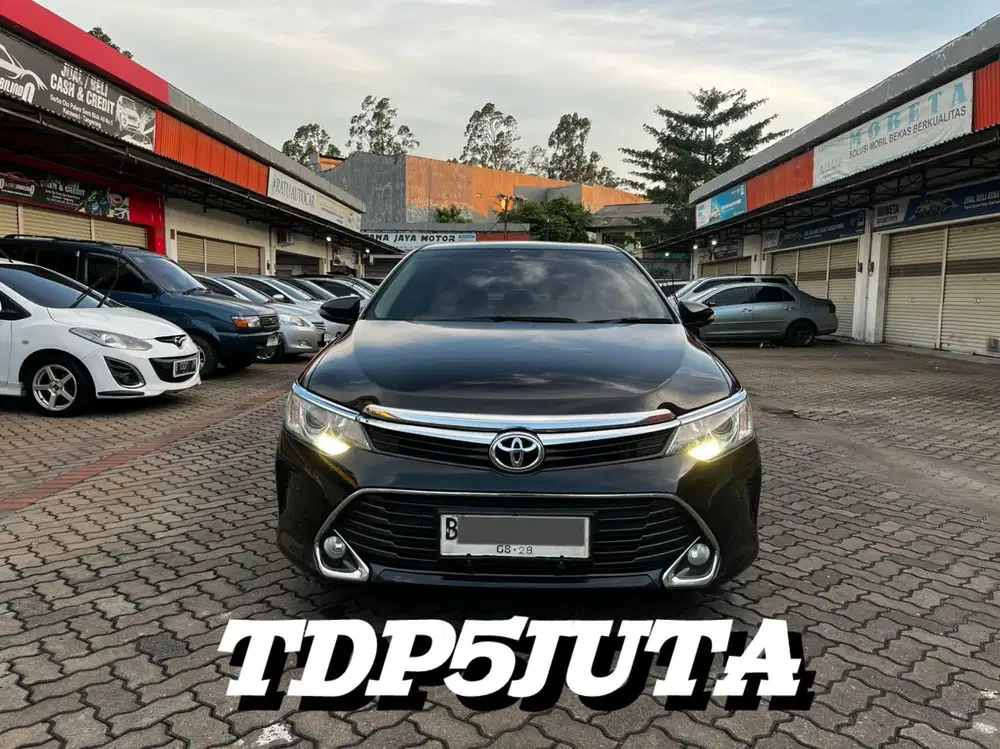 TOYOTA CAMRY 2.5 V AT 2018 HITAM FACELIFT GRILL MODEL BARU