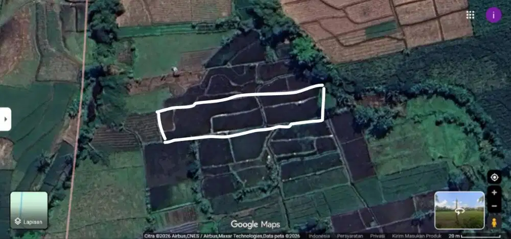 Jual sawah produktif