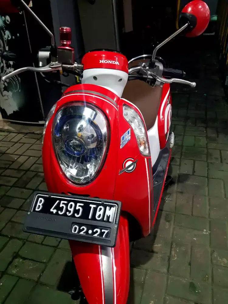 SCOOPY 2017 FI  starter halus