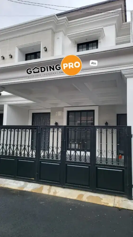 Jual rumah baru town house arundina ciracas jakarta timur.