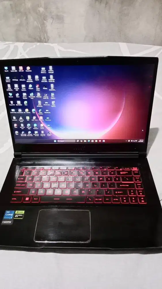 Jual laptop Merk : MSI  Type : GF63 Thin 11UC