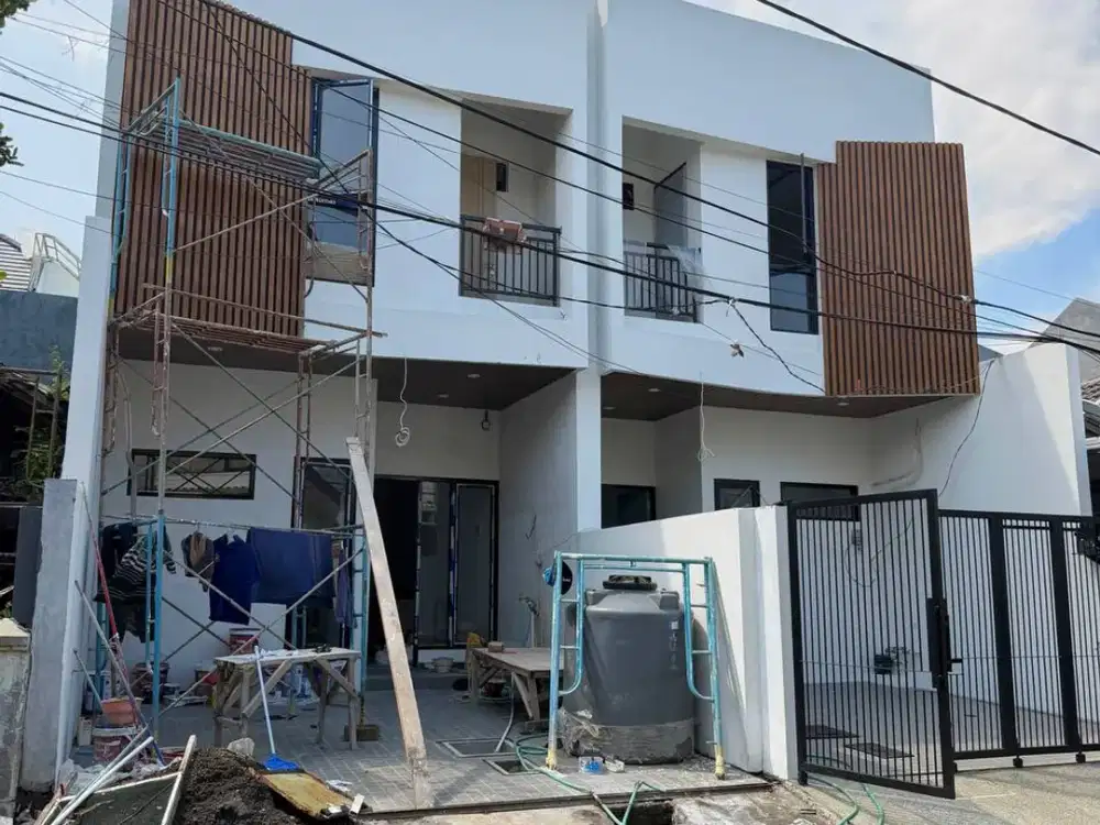 Dijual rumah baru minimalis wisma mukti klampis semolo