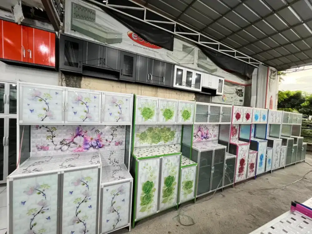 Kredit Murah Kitchen Set dan Meja Makan Tanpa DP Cukup KTP Free Ongkir