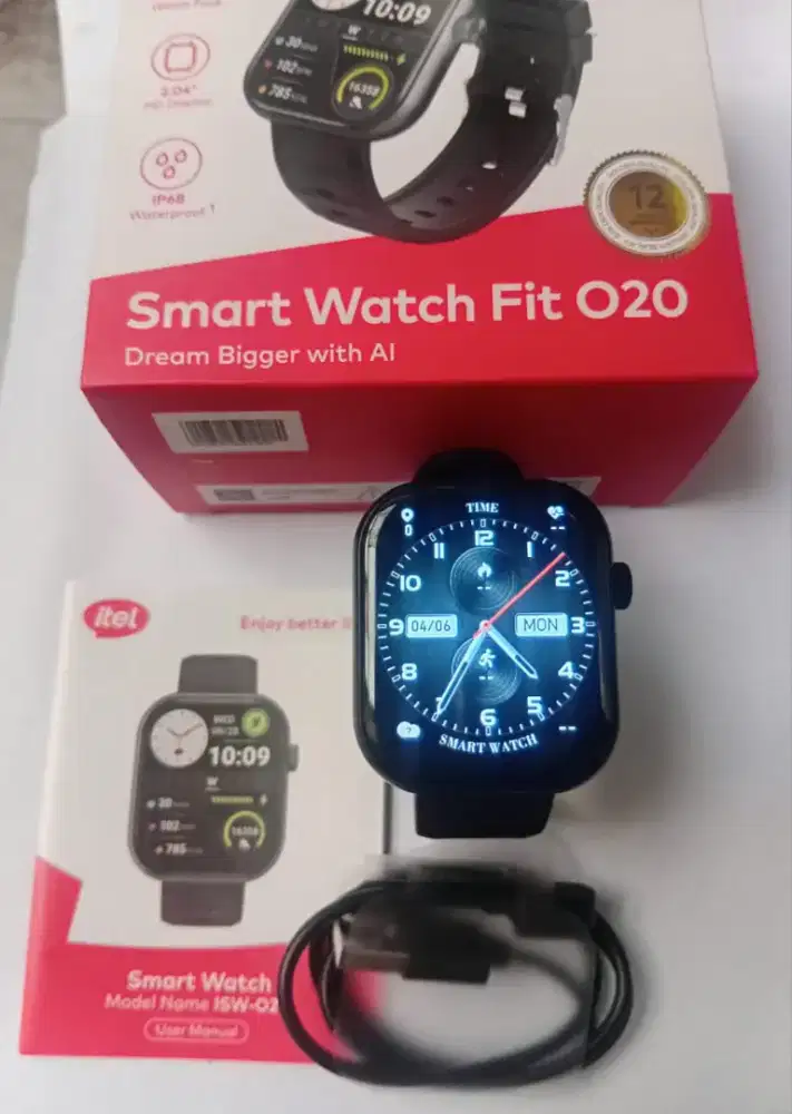 Itel Smart Watch Fit 020 Baru 3 Bulan