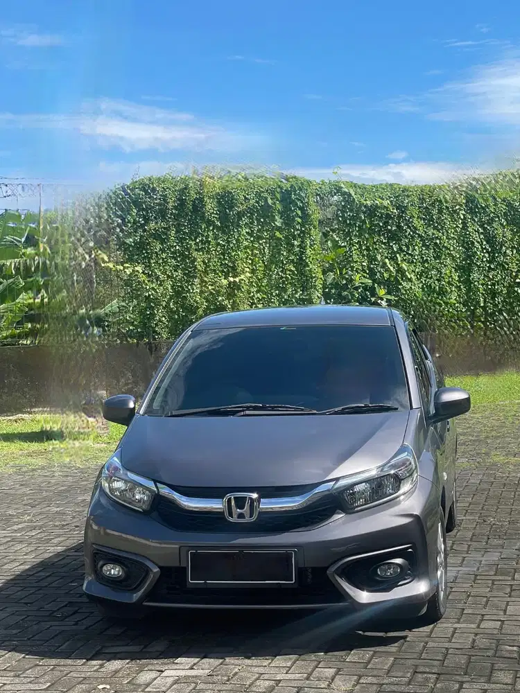 Honda Brio Satya KM 9RB! Like New, Audio & Heat Cover Masih Segel