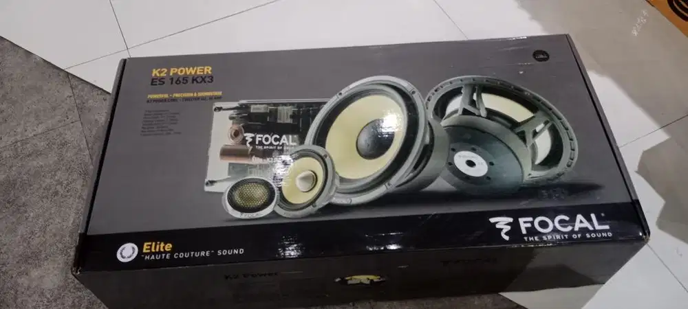 Focal K2 ES165 KX3 Mint Condition
