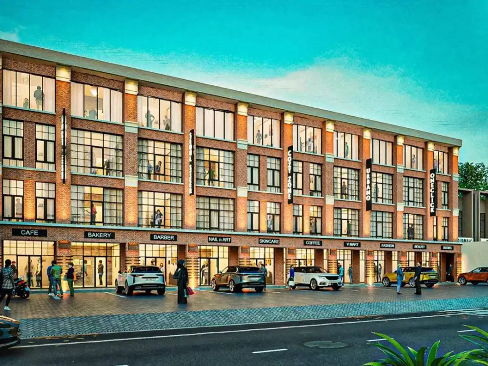 Ada 10 Jejer! Disewakan ruko baru raya jemur andayani